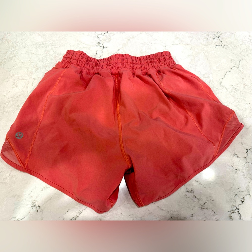 Lululemon Pink Hotie Hot Running Shorts